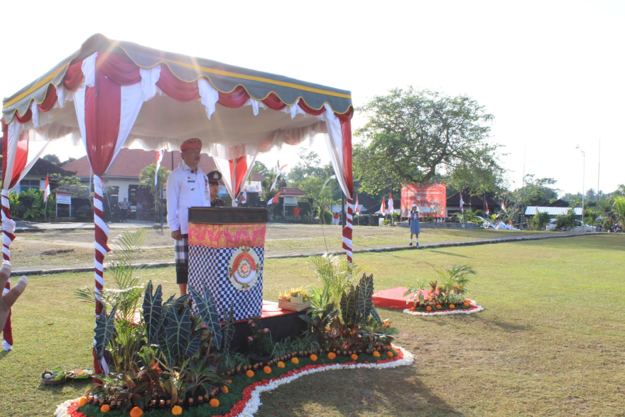 Upacara Memperingati HUT Ri ke 80